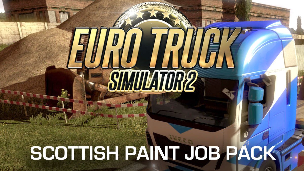 Euro Truck Simulator 2 Scottish Paint Job Pack